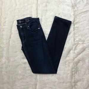 7 For All Mankind Kimmie Straight Leg Size 28